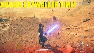 The droids never stood a chance! Anakin Skywalker Galactic assault! - Star Wars Battlefront 2