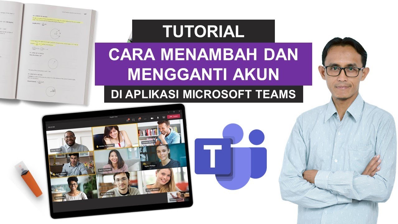 Cara menambah dan mengganti akun di aplikasi microsoft teams youtube