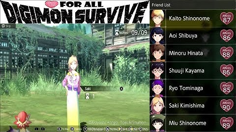 Digimon Survive "100 Affinity for All" One Run Guide Part 10: To Affinity & Beyond (Chapter 13)
