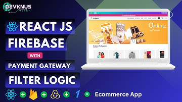 Build Ecommerce with React & Firebase| Filter Logic | React ProjectsFor Beginners #32