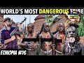 Worlds most dangerous tribe  mursi tribe      