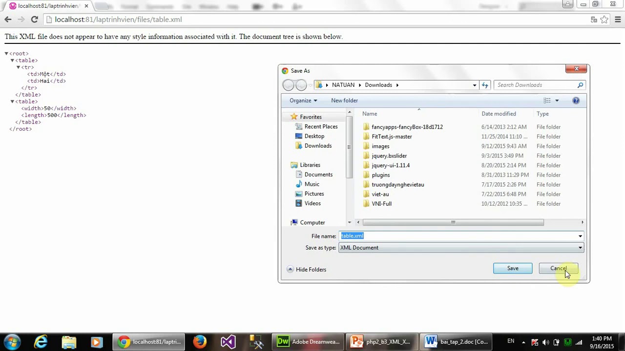 Bài 3 XML XML DOM - YouTube