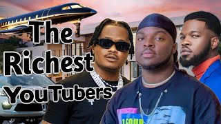 Top 5 Richest YouTubers in Nigeria #2024 #money #youtube Information