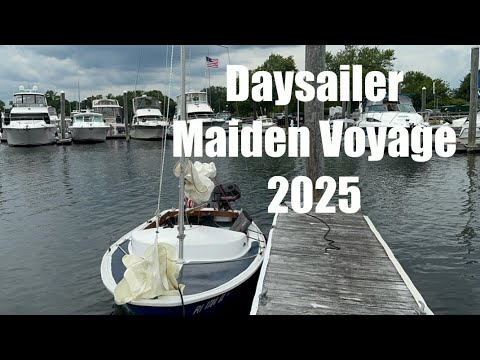 Ep 95| Daysailer Maiden Voyage | ODay Ospray