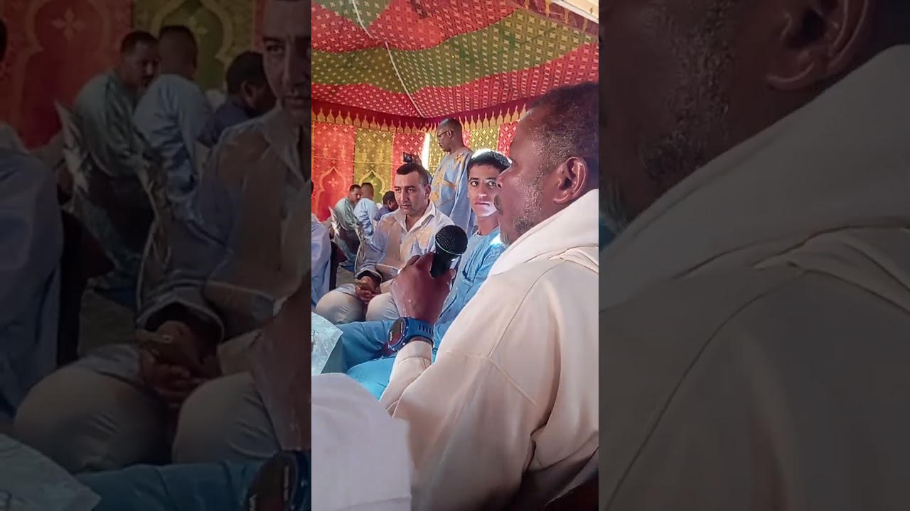 البردة بحفل زفاف كلميم قرب مدرسة الموحدين عند بولمان الخيمة الكبيرة والدار العمار وخيرت وسكي وني بكم