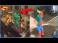 Superman BLASTED WITH GREEN on Man of Tomorrow Set