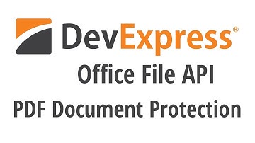 Office File API:  How to Protect a PDF Document