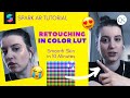 How to Create a Retouching in SPARK AR combined with the Fast Color LUT Patch