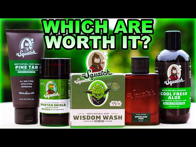 Ranking All 9 DR. SQUATCH DEODORANTS Worst-to-Best! 