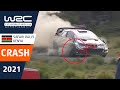 Big drama for Elfyn Evans near the end of SS3! WRC Safari Rally Kenya 2021