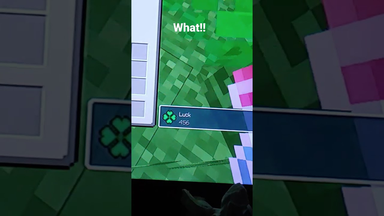 potion of luck is real!! |Minecraft|