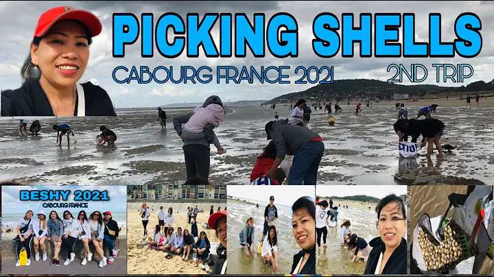 PICKING SHELLS || 2ND TRIP TO CABOURG, FRANCE 2021...