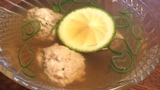 「つみれ汁」作り方（イナダ）