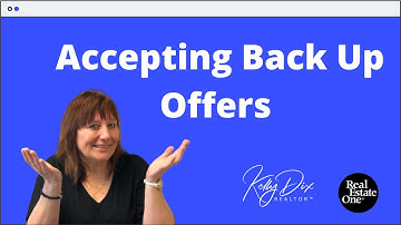 What Does Accepting Back Up Offers Means?