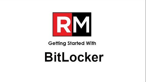 RMMMax - Getting Started with the BitLocker Management Tool