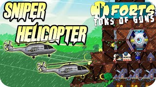 Ultimate Power Sniper Helicopter Forts Multiplayer Gameplay screenshot 1
