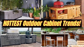 Upgrade Your Outdoor Kitchen with These Cabinet Must-Haves