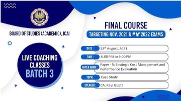 Final Paper 5: SCM & PE | Topic: Case Study | Session 2 | 13 August, 2021