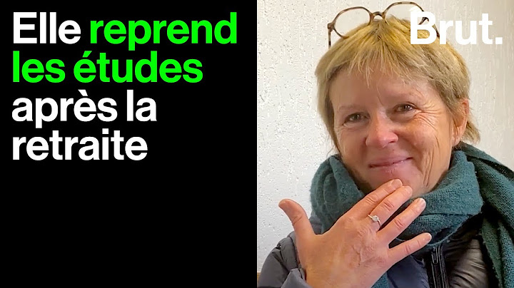À 60 ans, Françoise a repris les études