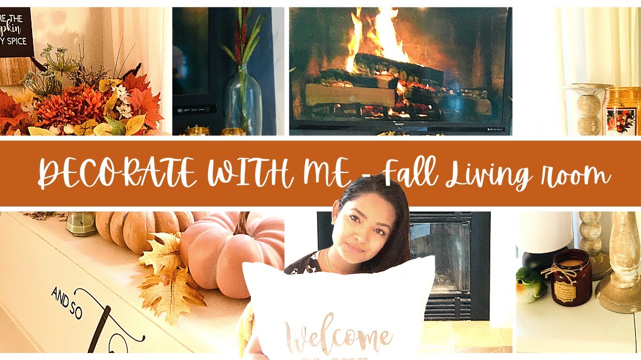 FALL 2020 DECORATE WITH ME | COZY FALL DECOR LIVING ROOM! | DECORATING IDEAS 🍂