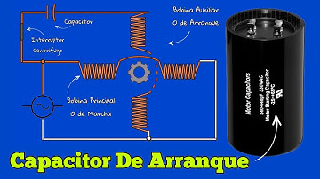 Capacitor de Arranque. ¿Cómo funciona?  #electricidad