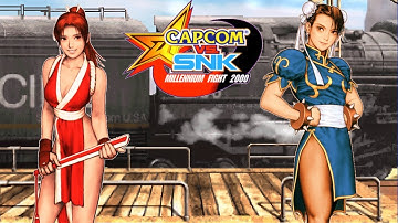 Capcom vs. SNK: Millennium Fight 2000 - Arcade【Mai/Chun-Li】