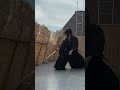 battojutsu 神速の抜刀術 達人風の袖拭き納刀をしたかった剣士/japanese katana