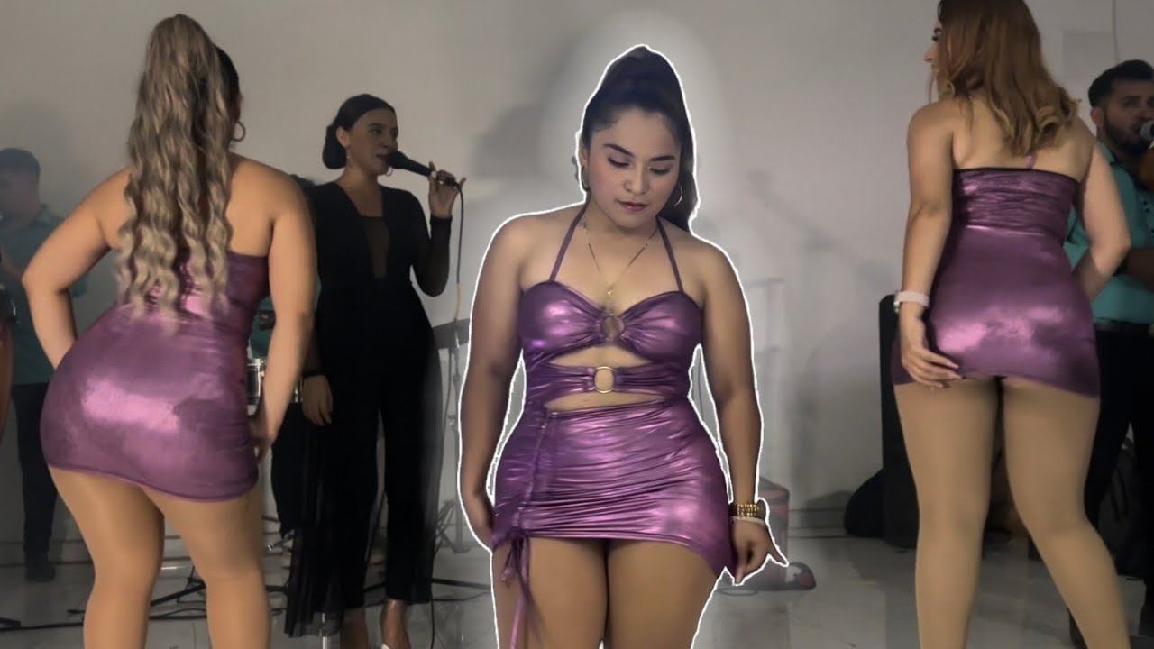 Mira La Chica de Rosado como Baila con Los Guanacos de Oriente 