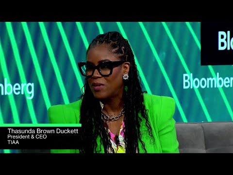 TIAA CEO Duckett Predicts 'Mild Recession' by Year-End - YouTube