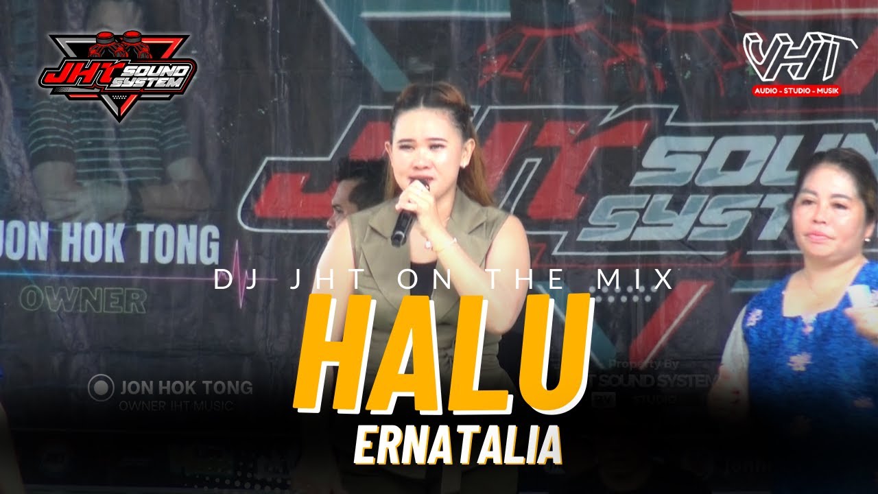 Halu - Ernatalia‼️Penonton Histeris - Viral Musik JHT 2025 ‼️ Desa Pondok Damar