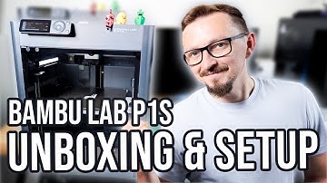 I got a new 3D printer! Unboxing and setup of Bambu Lab P1S #bambulab #3dprinting