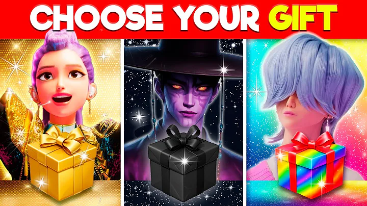 Choose Your Gift 🎁 KPOP DEMON HUNTERS ✨ Gold ⚫ Black 🌈 Rainbow