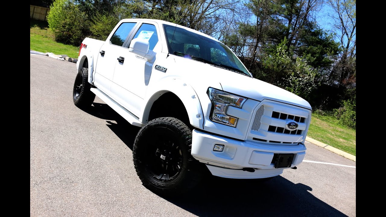 2015 F150 Baja by Sherrod 6 Inch Lift Wheels Tires - YouTube