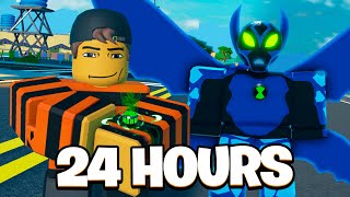 24 HOURS IN THE BEST BEN 10 GAME