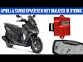 Aprilla sxr 50 opvoeren  malossi injtronic euro 5