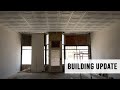 Building renovation update for the retail space of sunshine and flora  urban cut flower farm