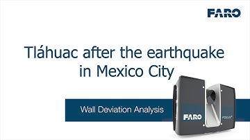 FARO Focus Laser Scanner & SCENE Application Video - Earthquake data capture project in Mexico City