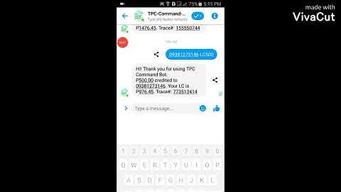 How to load GSAT/GPINOY 99 using webloading,using TPC BOT COMMAND messenger