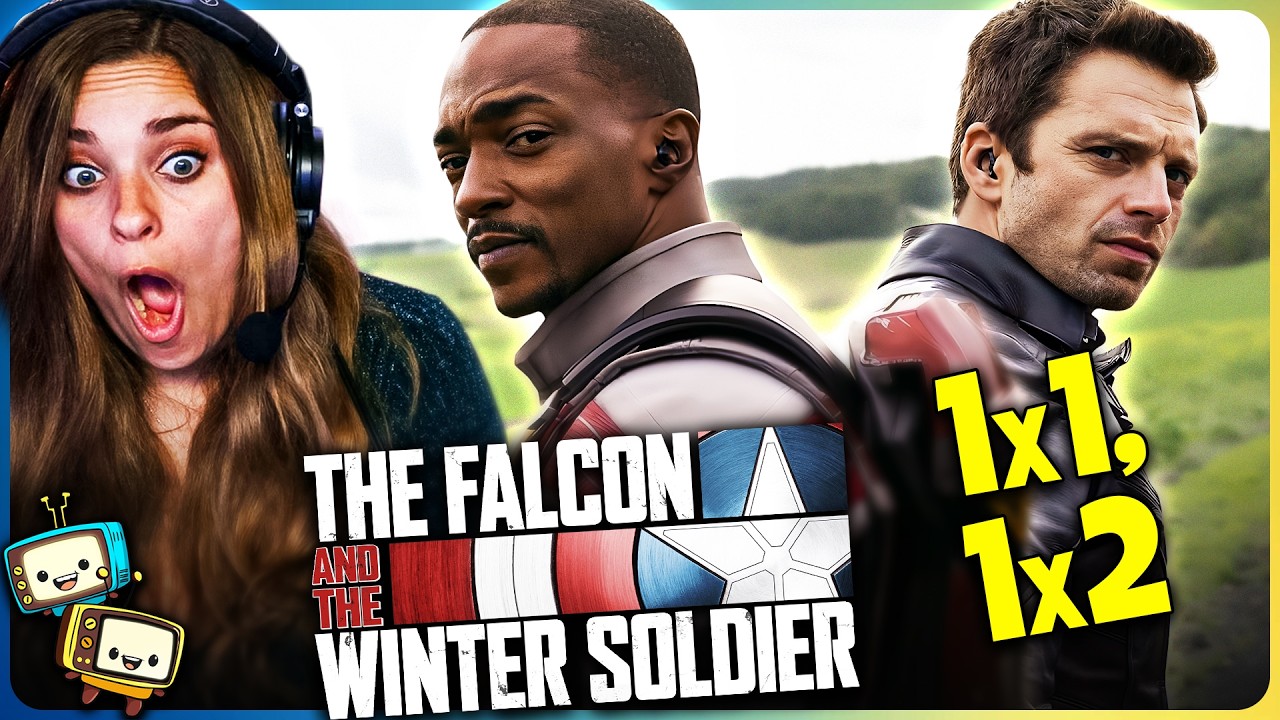 THE FALCON AND THE WINTER SOLDIER 1x1 & 1x2 Reaction! | First Time Watch | Marvel