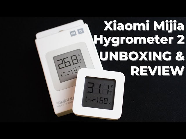 The new generation Xiaomi thermometer and hygrometer has a lifespan of up  to 2 years