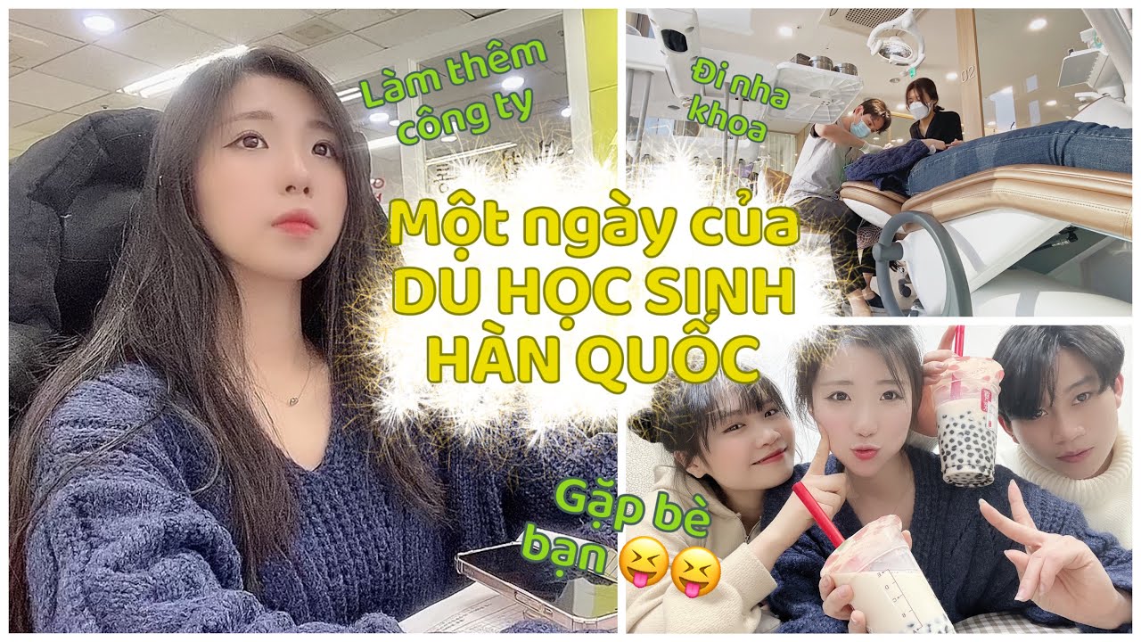 MỘT NGÀY CỦA DU HỌC SINH HÀN QUỐC!! LÀM THÊM TẠI CÔNG TY - DAILY VLOG, A DAY OF MY LIFE