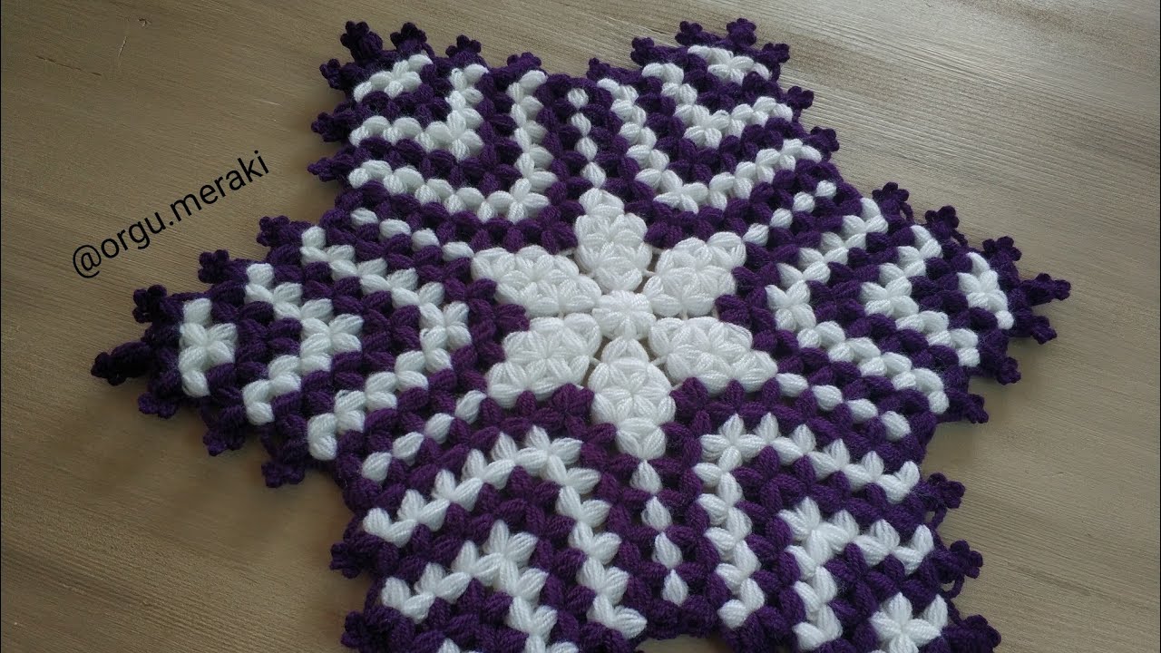 Çok güzel yıldız lif modeli . Tasarım @SibelleOrgu