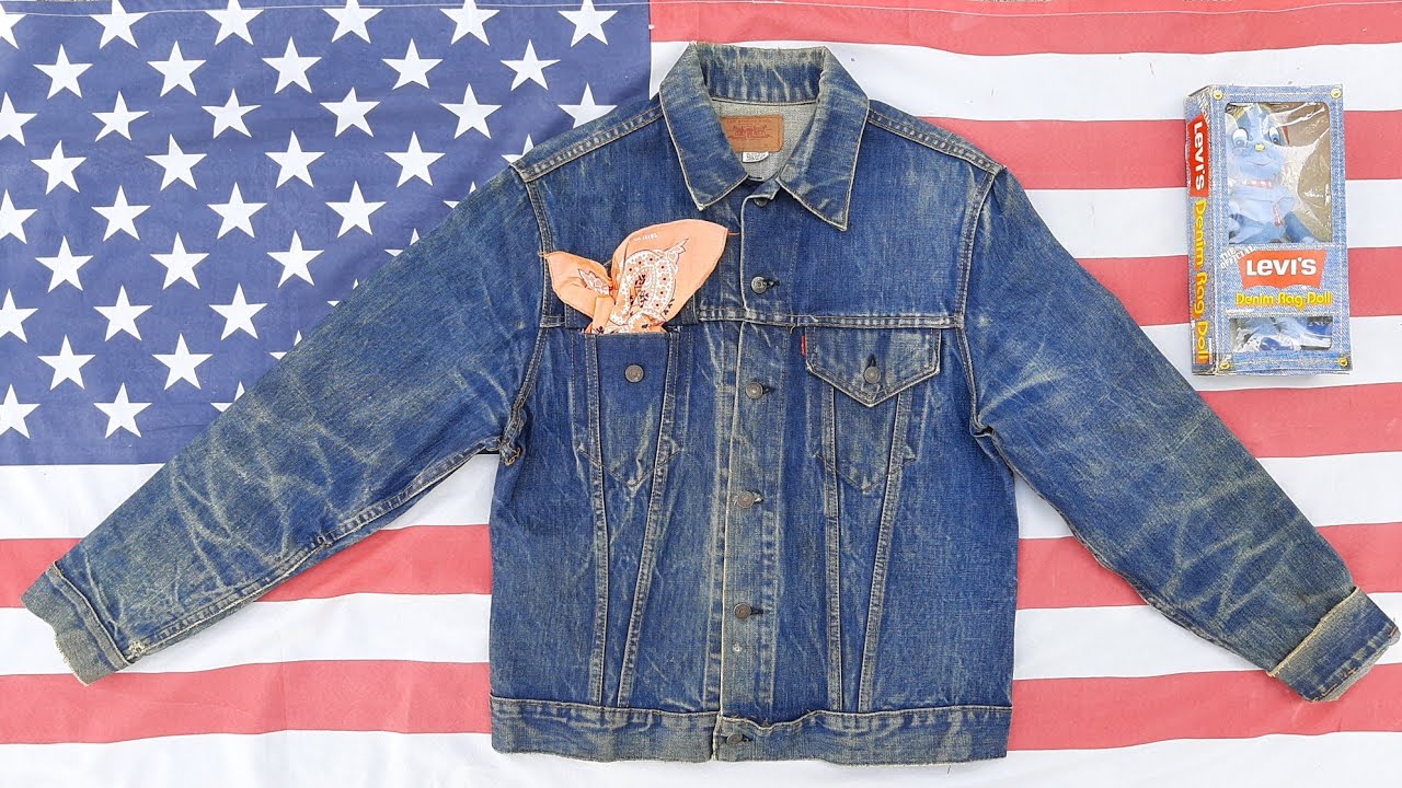 1970's | LEVI'S TRUCKER JACKET TYPE 3 | FADED - MADE IN USA - YouTube