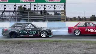 2JZ SWAPPED BMW E30 DRIFTING - Vasilis Christoforou | Cyprus Drift Championship 2021 Achna |