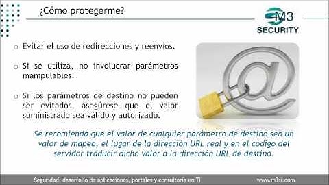 OWASP Top 10 - A10 Unvalidated Redirects and Forwards