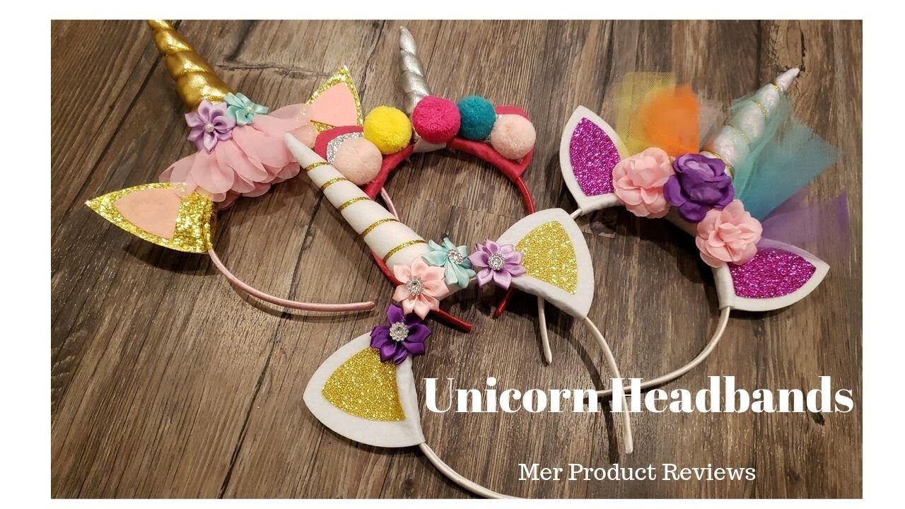 Frcolor Unicorn Headband 4 Pack- Product Review
