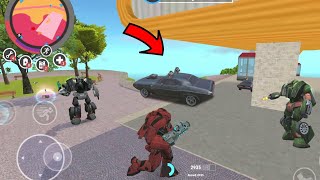 Rio Crime City: Mafia Gangster - (Transformer Robot Ball Fight Police Car Robot) Ropeway Elevator screenshot 4