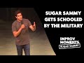 Comedy: Sugar Sammy gets schooled by the military