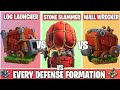 Stone Slammer Vs Log Launcher Vs Wall Wrecker | Siege Machine Comparison | Clash of clans