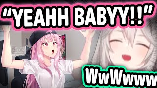 Calli's 'YEAHH BABYY' Made Botan Lose It【Hololive】